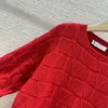 滑走路女性セーター2024新しいスプリングOネック長袖ファッションプリントデザイナートップブランド同じスタイルセーター0111-9