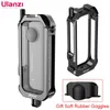 Zubehör Ulanzi Insta360 One X2 Protective Case Cage Action Camera Rig mit kaltem Schuhmontagenträger Kamera Cage für Insta360 Ein x2