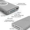 Cell Phone Power Banks 100000mAh Free Shipping Wireless Power Bank Fast Charging Portable LED Display External Battery Pack for HTC PowerBankL240111