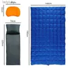 Sleeping Bags 2023 New Multifunctional Warm Travel Blanket Outdoor Camping Cotton Sleeping Bag with Pillow and LinerL240111