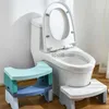 Outros suprimentos de banheiro de banho em forma de U antiderrapante agachamento fezes de plástico durável assistente pé assento para crianças idosos conveniente casa banheiro ajudante yq240111