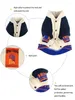 Hondenkleding Baseball-stijl jasset voor huisdierjas Hoodie-kleding Puppy- en kattenkleding Winterwarme trui 2-delige bundel