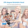 Monopiedi Wired Selfie Stick per iPhone 13 12 11 Pro Max Mini X XR XS SE 2020 7 8 Plus palmare monopiede Selfie Stick portatile Selfiestick