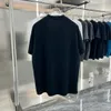 Повседневная мужская футболка, новая дизайнерская одежда, с коротким рукавом, 100% хлопок, высокое качество, оптовая продажа, черный и белый, размер S ~ 2XL