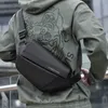 Laptop Cases Backpack Crossbody Bag Waterproof Tablet Computer Bag Mobile Phone Bag 2023 Cycling Functional Work Clothes Bag Fashion Brand Men's Chest YQ240111