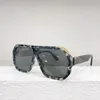 Tasarımcı Moda Güneş Gözlüğü Polikarbonat Metal Ekstra Büyük Lensler 1165 UV Dayanıklı Yüksek Uçlu Güneş Gözlüğü Dış Mekan Plaj Güneşlikleri