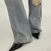 Sandały letnia pięta kobiety sanda moda metalowa dekoracja spiczaste palce palec butów slingback cienki high muły pompka