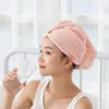 Towel Velvet Quick Dry Hair Cap Thickened Coral Fleece Drying Absorbent Wrap Headscarf Microfiber Shower