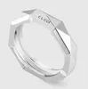 G Letter Fashion Fashion Luxury Ring للرجال نساء امرأة للجنسين مصمم شبح Rings المجوهرات Sliver Color Size 5-12