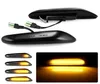 Car LED Turn Signal Light Smoke Lens Dynamic Flowing Side Marker Lights Blinker Lamp for BMW E90 E91 E92 E93 E60 E87 E82 E36 E61 X4036542