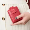 Sacs à cosmétiques mode sac de maquillage portable femmes créatives avec bouche miroir enveloppe rouge mini porte-monnaie de rangement