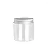 Opslagflessen 20 stks 100 ml 3 oz crèmepotten transparante cosmetische potten dia.56 lege gezichtsmasker verpakking fles plastic containers met deksel