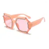 Sonnenbrille 2024 Trendy Luxus Diamant Quadrat Frauen Marke Y2K Vintage Übergroße Sonnenbrille Für Damen Brillen Männer Gafas