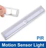 LED Nachtlicht 10LEDs Motion Sensor Schrank Schrank Licht Auto IR Infrarot Induktion Lampe Nachtlicht Für Schlafzimmer Kicthen treppen7632095