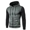 Mens Outfits Autumn Winter Zipper Jackets Outfits Classic Outdoor Casual Sports Jogging Suit Hoodies Sweatpants S-3xl 240110 240110