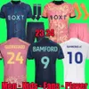 3XL 23-24 BAMFORD PIROE JAMES Maillots Leeds Unitedes Fußballtrikots 2023 2024 Dritter AMPADU Adams Aaronson GRAU HARRISON Fußballtrikot Herren Kinder Heim Auswärts Orange