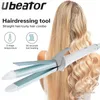 Piastra per capelli Ubeator Bigodino per capelli 2 in 1 Ferro arricciacapelli per donna Accessori per styler Elettrodomestico Acconciatura professionale 240111