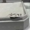 2023 neue 925 Sterling Silber Einzelnen Diamanten Schiebe Ring frauen Mode Design Luxus Marke Schmuck Party Geschenk