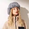 2023 Wintermütze für Damen, HaTt Ushanka, Damenmütze, dicke Kaltmütze, warme Mütze, winddichte Mütze, Hot Hat, Pilotenmütze mit Ohrenschützern, 240110