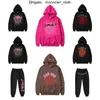 Mens Sp5der Hoodie Designer Hoodies Clothes Jumper Men Spider 555555 Pink Sweatshirt Jacket Long Sleeve S5der World Wide 999 Club ZPY1