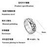 Designer CH Cross Chromes Brand Ring for Men Women Unisex Titanium Steel Rock Stainless Heart Jewelry Fashion Classic Rings Lover Gifts New 2024 Free Shipping U8VG