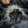 Bruid Ultra-Flash Crystal Tiara Koreaanse Zoete Haar Hoepel Strass Hoofdbanden Stijl Tiara Bruiloft Haaraccessoires 240110