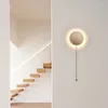 Wandlamp Scandinavisch slaapkamerhoofdeinde Creatieve Japanse retrostijl Woonwoonkamer Trap Sfeerverlichting