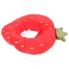 Vêtements de chien Collier de chat Anti-léchage Décor de cou d'animal de compagnie Décorations de beignet Souple pour petits colliers de cône Portable Anti-morsure