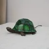 Jolie lampe de table tortue verte – Cadeau parfait pour la décoration de la chambre des enfants !