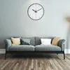 Orologi da parete Orologio minimalista da 12 pollici Moda leggero Lusso Silenzioso Nessun ticchettio per decorare la camera da letto Cucina Ufficio scolastico