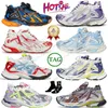 Authentique Track Runners 7.0 Chaussures Casual Plate-forme Designer Transmit Sense Hommes Femmes Déconstruction Rouge Graffiti Blanc Noir Violet Marron Randonnée Baskets Sports