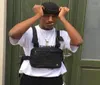 Bolsa de pecho táctica, bolsa de chaleco para hombre, ropa informal estilo Hip Hop, paquete de aparejo de pecho, mochila funcional táctica de hombro 1935604