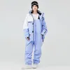 2024 Man Woman Snow Wear Waterproof Ski Suit Set Snowboarding Clothing Outdoor Costumes Winter Jackets and Bibbs Pants 240111