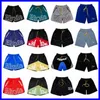 Designer Rhude Patchwork Leather Embroidery Graphic Mesh Fabric Alphabet Mens Summer Breathable Asketball Short Multi-pocket Pop Gym Shorts