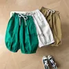 Şort kız bebek erkek erkek şort çocuk pamuk kısa pantolon toddler fener pantolon 2023 yaz 1 ila 8 yıl ldren'in kıyafetleri Kore smilleri vaiduryb