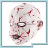 Halloween Speelgoed Speelgoed Bloedig Rotten Gezicht Grie Doll Masker Amazon Explosie Buitenlandse Handel Latex Horror Hoofddeksels Kinderzonnebril Drop Delivery Dhdpf