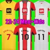 23 24 Sheffield Soccer Jerseys Sander Berge United John Egan Rhian Brewster Anel Ahmedhodzic Oliver målvakt Kit Kids Football Shirt Jersey