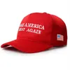 Chapéu Make America Great Again com estampa de letras 2017 Boné de beisebol snapback republicano Chapéu QOLO para presidente USA227z