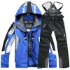 Ski Suit Men's Snowboarding Jacket Ski Pants Winter Outdoor Thermal Waterproof Windproof Snowboarding Suit 240111