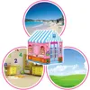 Portable Kids Tent Folding s Play House Large Playhouse Indoor Outdoor Christmas Birthday Gift for Boys Girls 240110