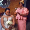 Abito da sposa Bride Mermaid Sheer Neck Maniche lunghe Abiti da sposa in perline di perline per perline per perline per le ragazze nere arabe Nigeria Black Girls Marriage D108 407