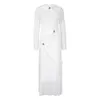 Deat moda feminina vestido de malha cruz oco para fora linha brilhante cintura médio estiramento vestidos elegantes outono 2023 13db376 240111