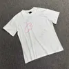 豪華なTシャツ夏のTシャツ男性ファッションハイストリートティーアメリカンデザインシグネチャー感覚文字印刷されたユニセックス半袖デザイナーTシャツ