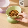 Miski dla psów podajniki kota miska ceramiczna gradient karmy dla zwierząt domowych podajniki woda małe psy pije zapasy jedzenia podniesione koty szczeniaki puppy karmić