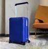 designers bagage mode unisex trunk väska blommor bokstäver handväska stång låda spinner universal hjul duffel väskor 50 cm storlek kommer med låda