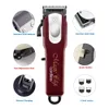 Tondeuse à cheveux sans fil rechargeable pour hommes toilettage professionnel tondeuse à cheveux électrique barbe coupe de cheveux machine bord contour 240111