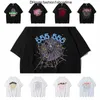 Graphic Tee T-Shirt Pink Young Thug Sp5der 555555 imprimé Spider Web Pattern coton style H2Y manches courtes Top Tees hip hop taille XS-XXL RRN6
