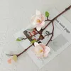 Decorative Flowers Artificial Flower White Purple Color Simulation Magnolia Fake Plant Wedding Party Home Garden Decoration