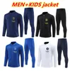 2023 PSGes adult tracksuit long zipper jacket kit Survetement 23 24 psges chandal futbol MBAPPE football jackets tracksuits soccer training suit men kids set