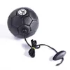 Football training ball Kick Soccer Ball TPU Size 2 kids adult futbol with String beginner Trainer Practice Belt drop 240111